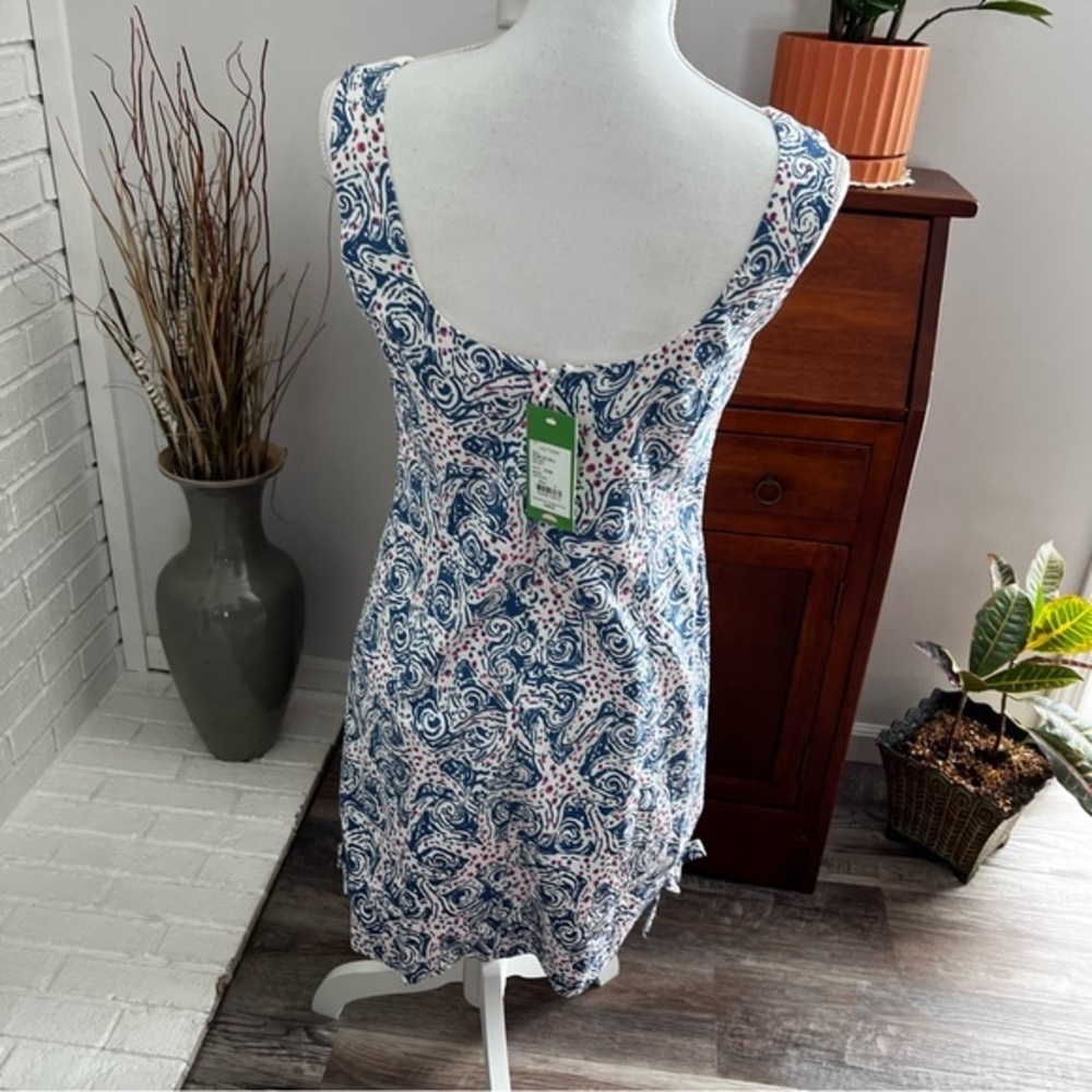 Lily Pulitzer Delia Shift in Indigo Star Crush NWT Size 4 Easter, Wedding, Date - Picture 3 of 12
